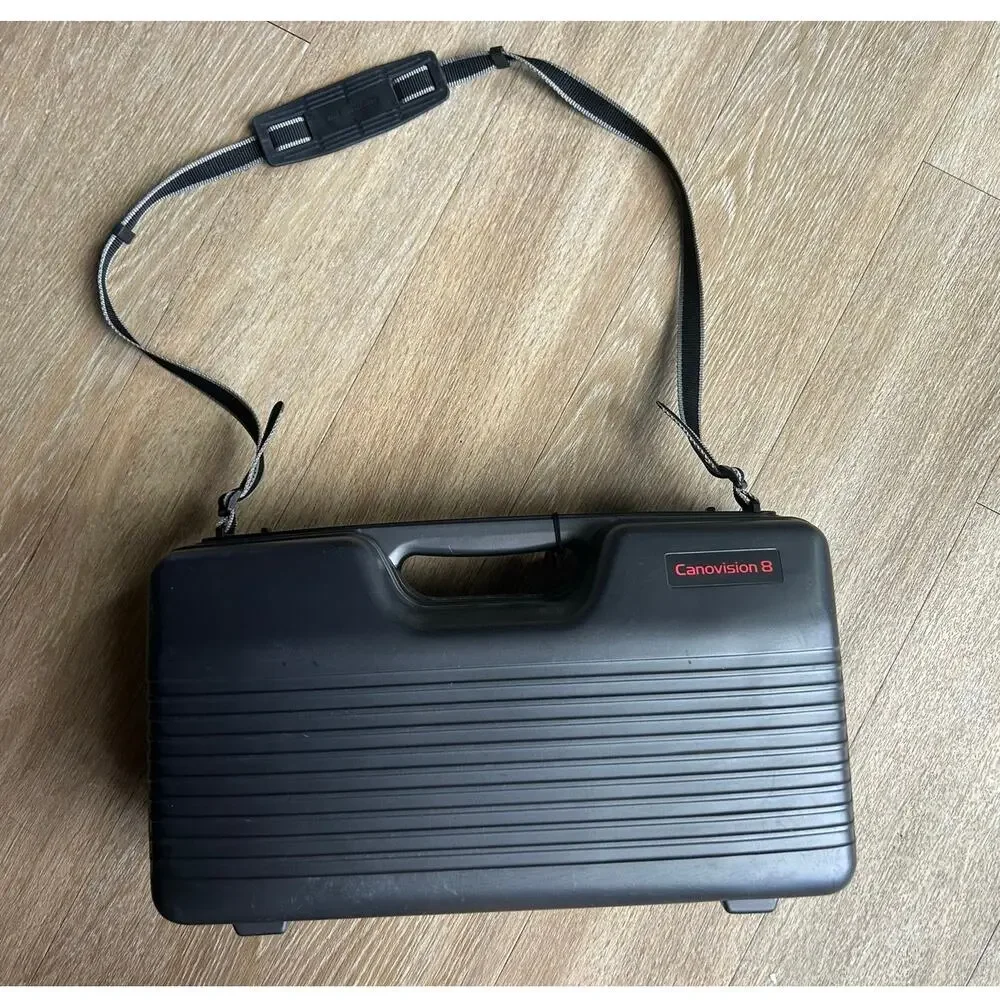 Vintage Canon Canovision 8 Hard Case Only Video8 8mm Camcorder Carrying Bag